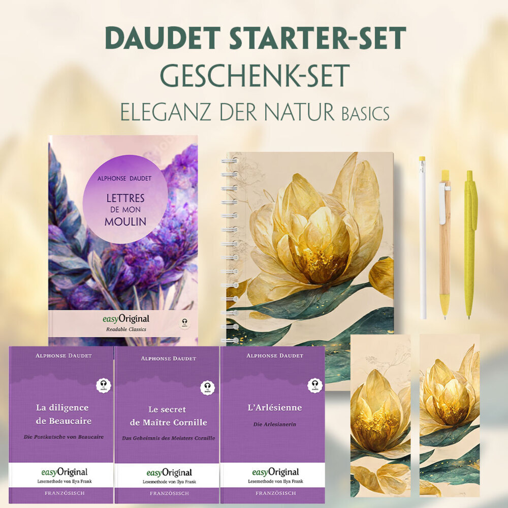 Cover: 9783991129721 | Alphonse Daudet Starter-Paket Geschenkset - 4 Bücher (mit...