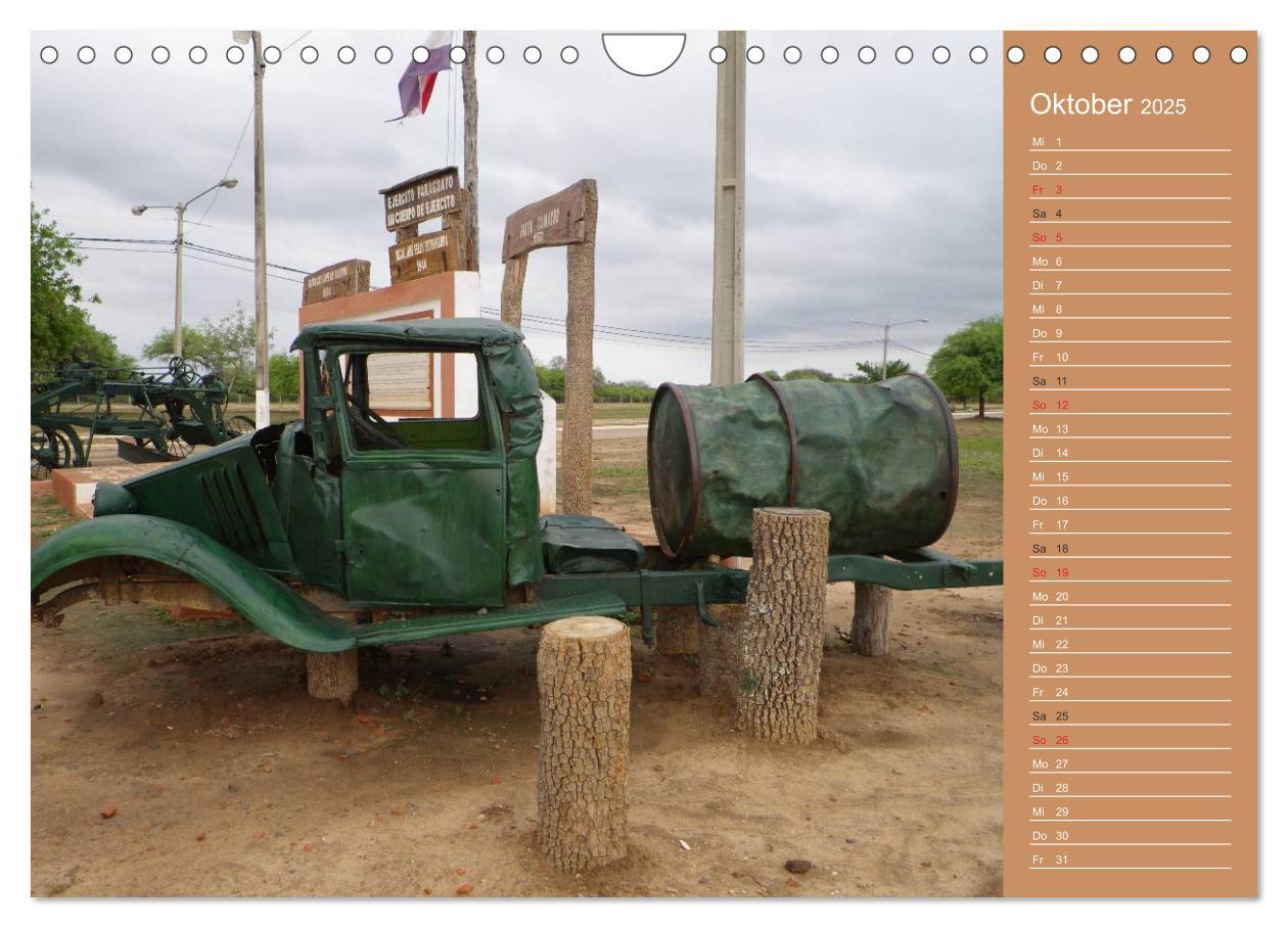 Bild: 9783435774081 | Bilder aus dem Chaco in Paraguay (Wandkalender 2025 DIN A4 quer),...