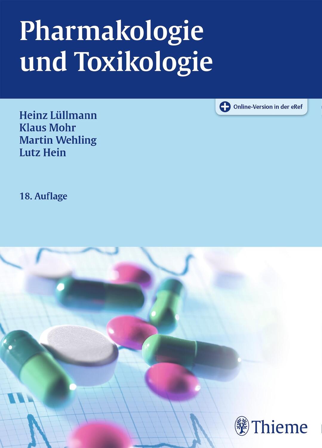 Cover: 9783133685184 | Pharmakologie und Toxikologie | Heinz Lüllmann (u. a.) | Bundle | 2016