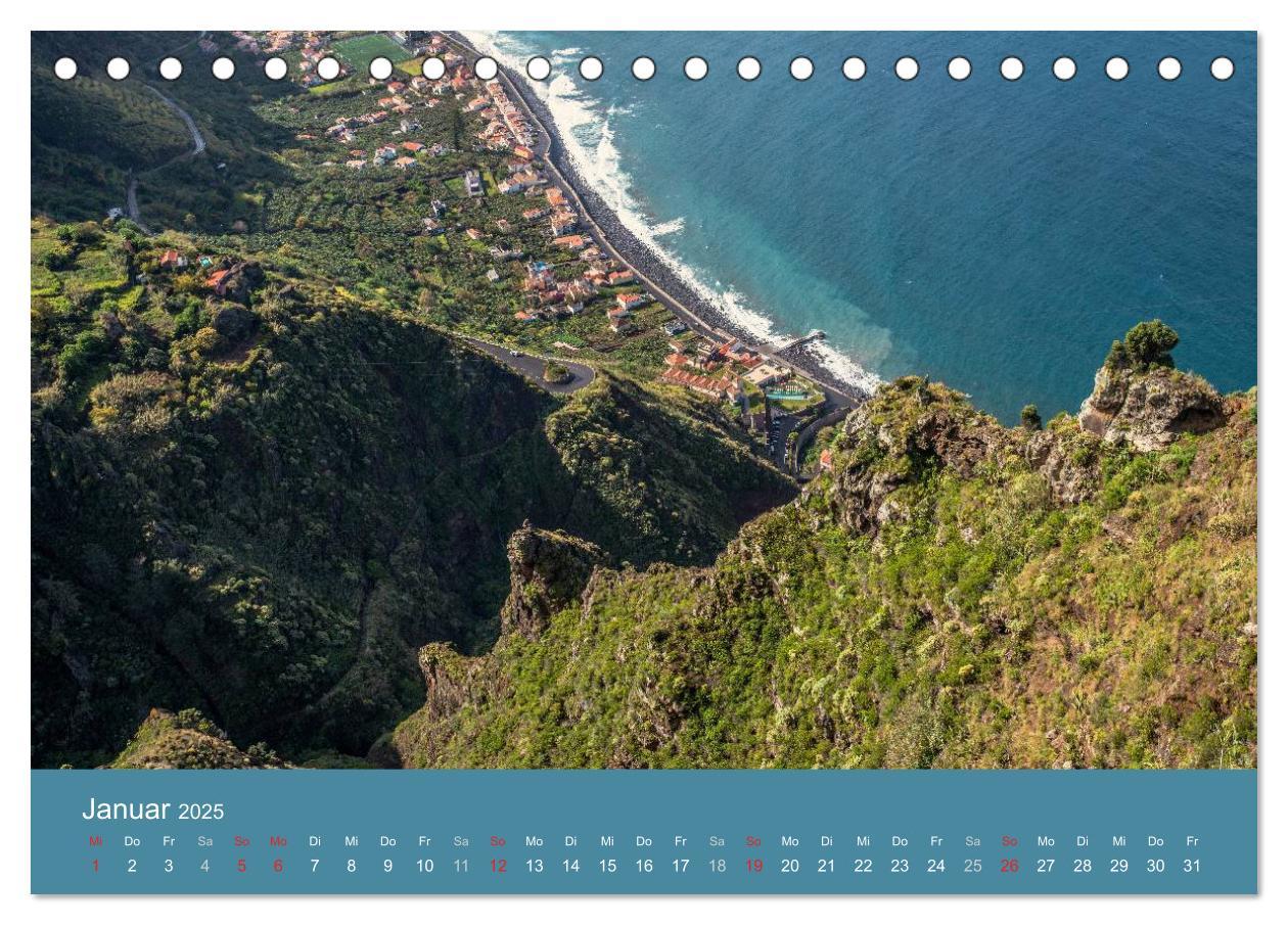 Bild: 9783435670802 | Zauberhaftes Madeira (Tischkalender 2025 DIN A5 quer), CALVENDO...