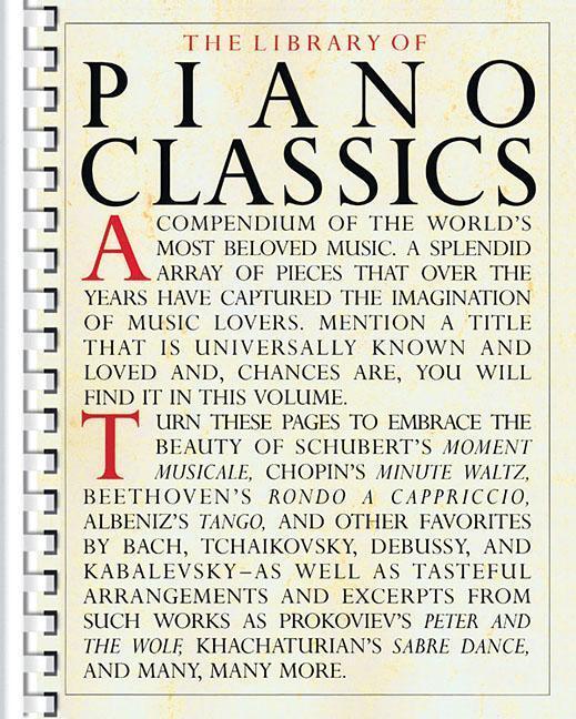 Cover: 752187668954 | Library of Piano Classics | Piano Solo | Taschenbuch | Buch | Englisch