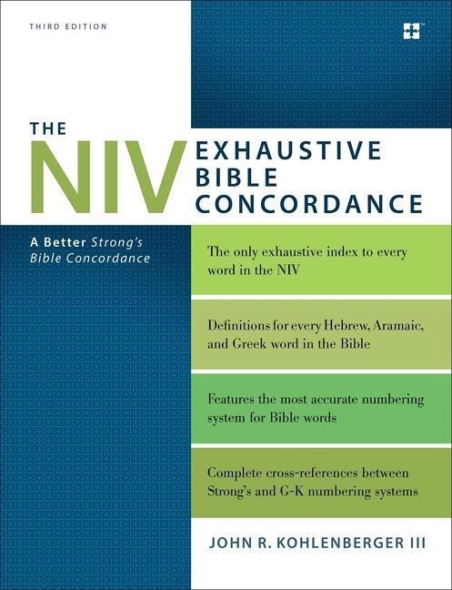 Cover: 9780310262930 | The NIV Exhaustive Bible Concordance, Third Edition: A Better...