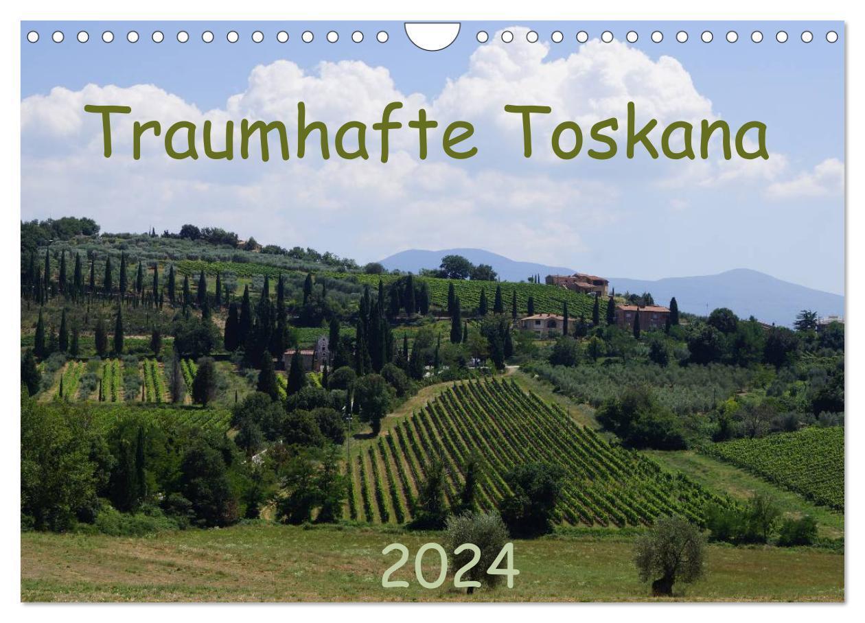 Cover: 9783383565601 | Toskana 2024 (Wandkalender 2024 DIN A4 quer), CALVENDO Monatskalender