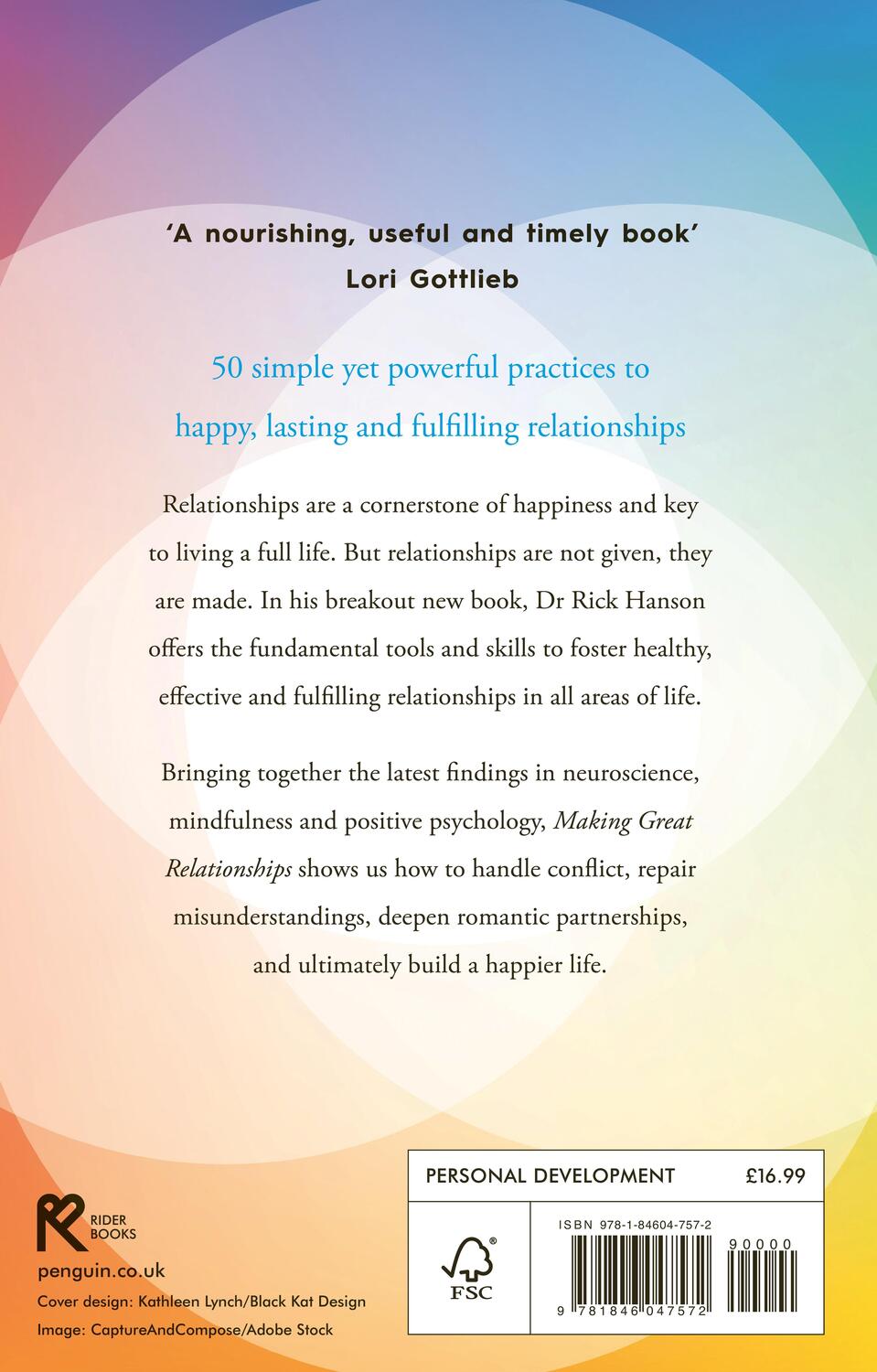 Rückseite: 9781846047572 | Making Great Relationships | Rick Hanson | Buch | Englisch | 2023
