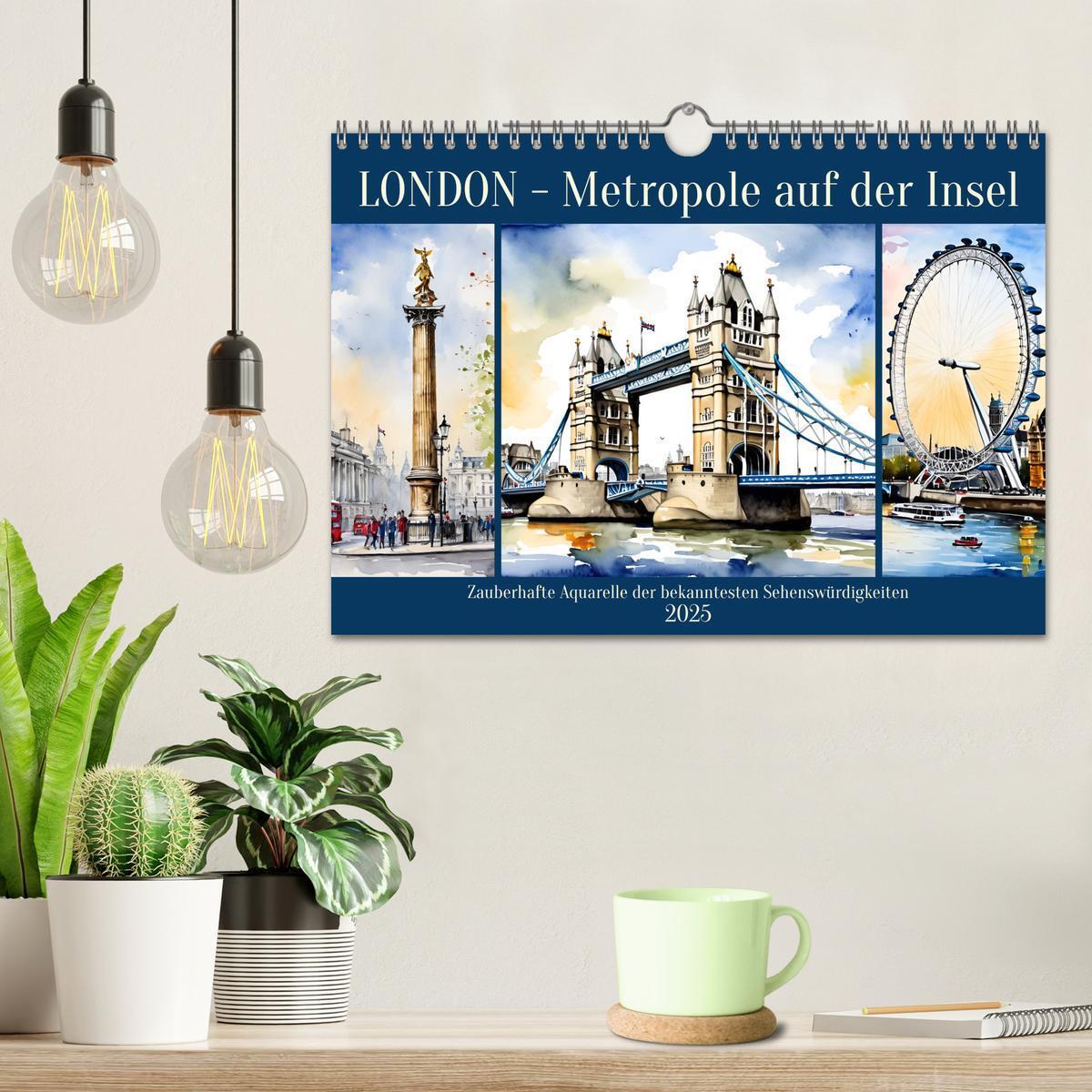 Bild: 9783457175019 | London - Metropole auf der Insel (Wandkalender 2025 DIN A4 quer),...