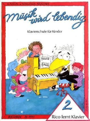 Cover: 9783931788476 | Rico lernt Klavier 2 | Musik wird lebendig | Broschüre | 71 S. | 1989