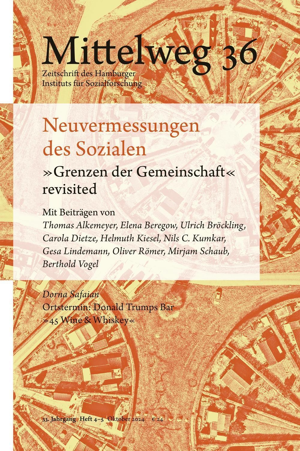 Cover: 9783868547788 | Neuvermessungen des Sozialen. 'Grenzen der Gemeinschaft' revisited