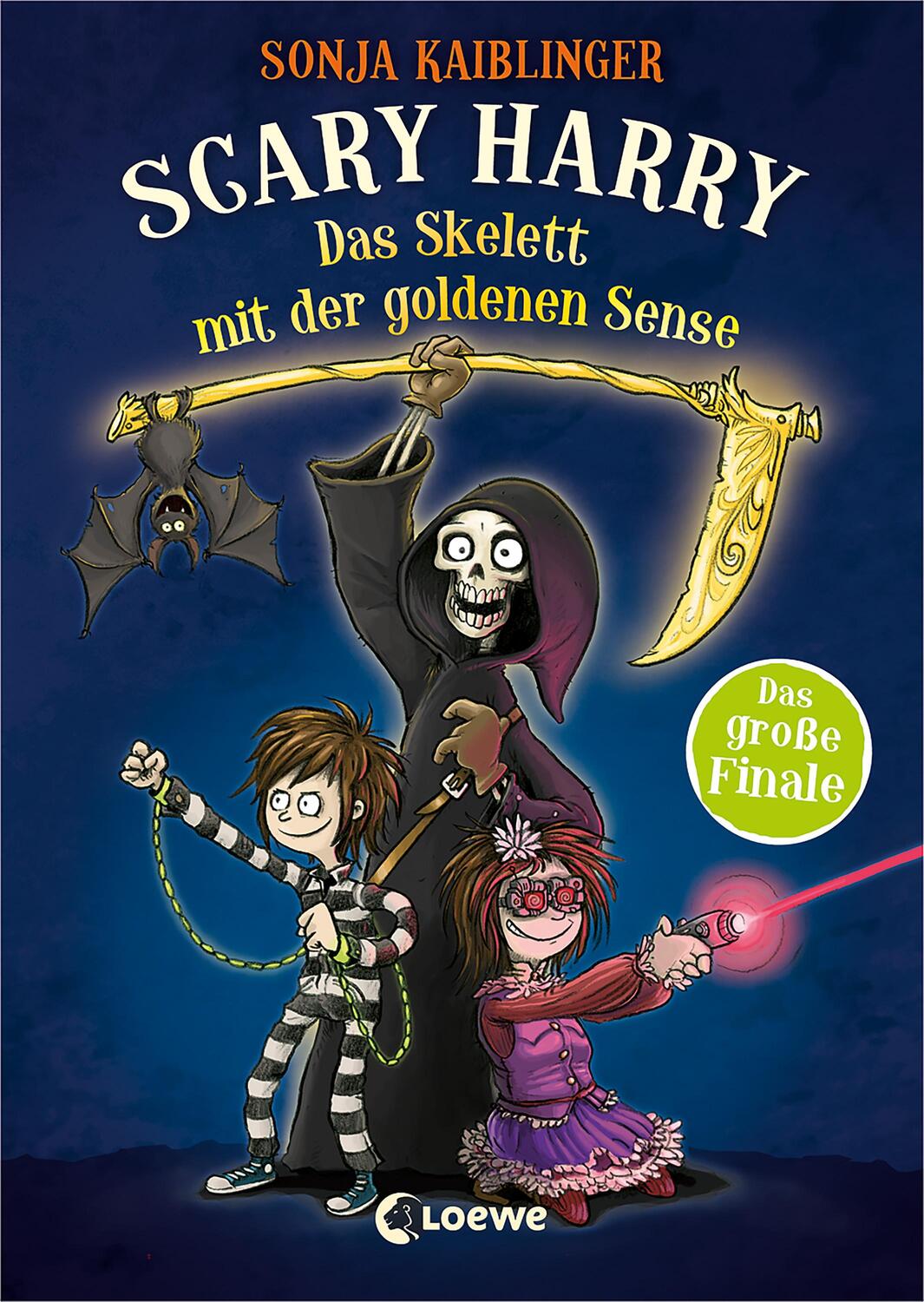 Cover: 9783785589090 | Scary Harry (Band 9) - Das Skelett mit der goldenen Sense | Kaiblinger