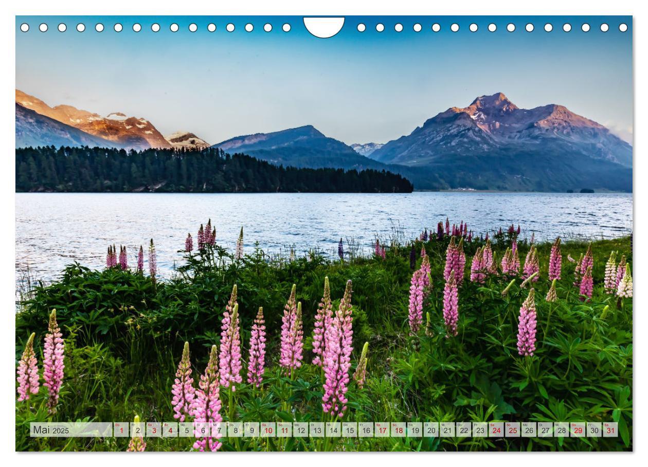 Bild: 9783383912856 | Silsersee Engadin (Wandkalender 2025 DIN A4 quer), CALVENDO...