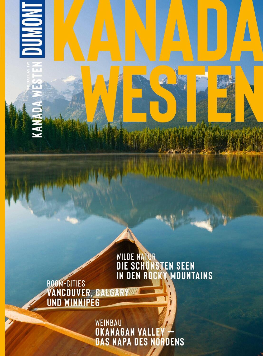 Cover: 9783616012186 | DuMont Bildatlas Kanada Westen | Manuela Imre | Taschenbuch | 124 S.