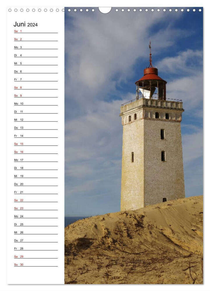 Bild: 9783383167898 | Leuchttürme in Dänemark (Wandkalender 2024 DIN A3 hoch), CALVENDO...