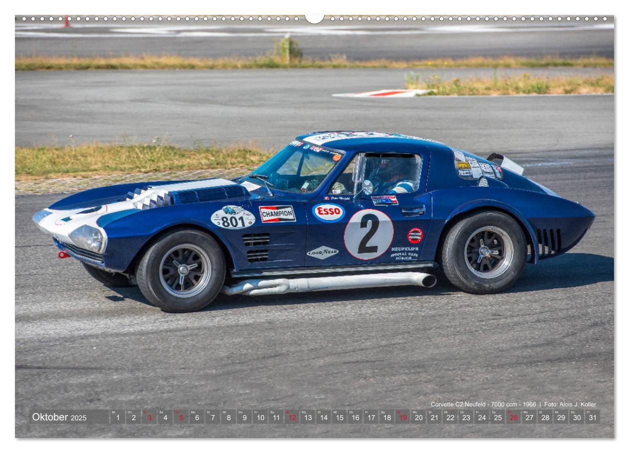 Bild: 9783435362349 | Corvette Oldtimer 2025 (Wandkalender 2025 DIN A2 quer), CALVENDO...