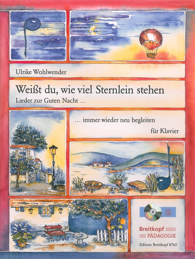 Cover: 9790004183298 | Weißt du wie viel Sternlein stehen (+CD): für Klavier (mit Texten)