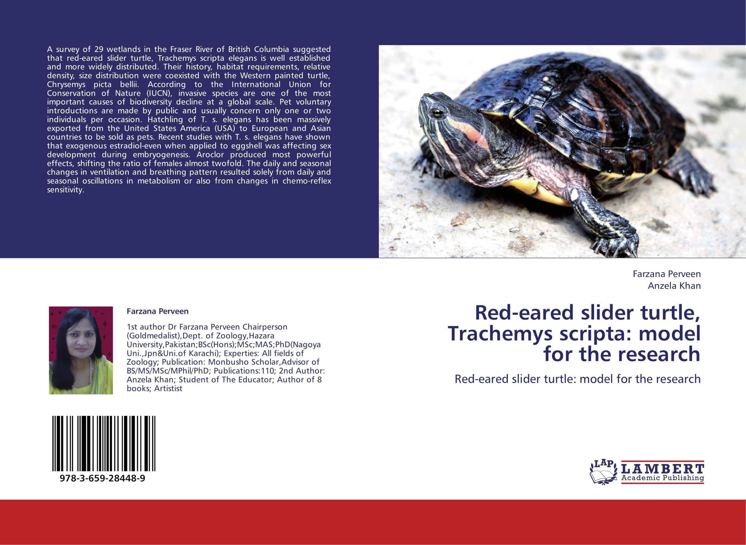 Cover: 9783659284489 | Red-eared slider turtle, Trachemys scripta: model for the research