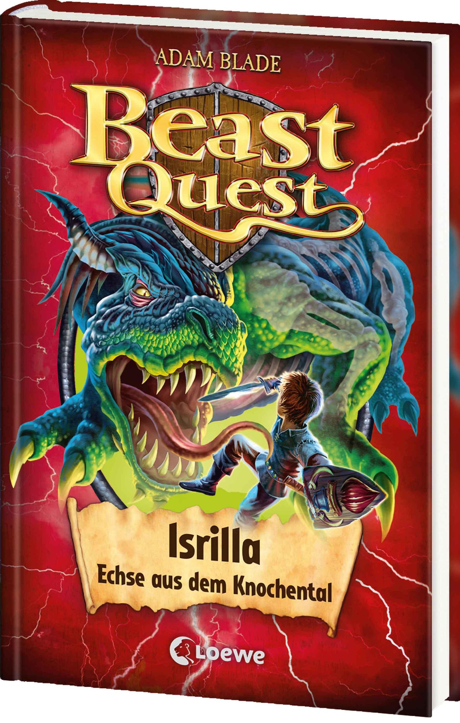 Cover: 9783743220478 | Beast Quest (Band 69) - Isrilla, Echse aus dem Knochental | Adam Blade