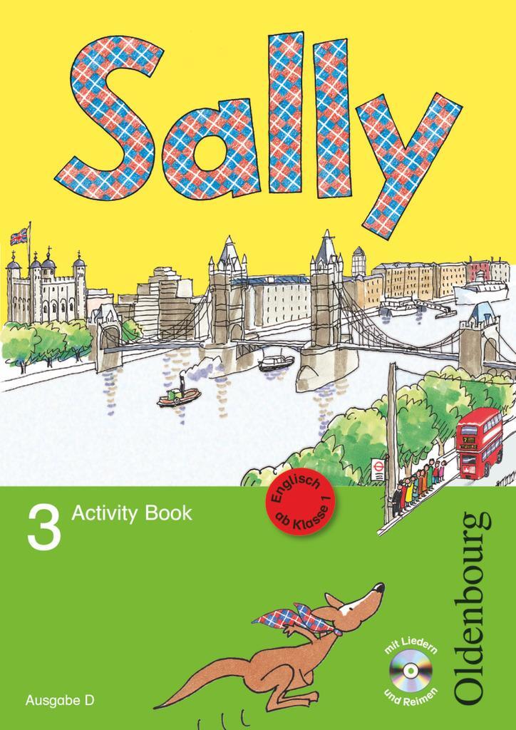 Cover: 9783637004474 | Sally 3. Schuljahr. Activity Book mit Audio-CD. Ausgabe D für alle...