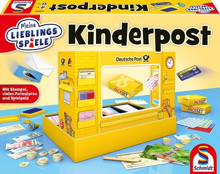 Cover: 4001504405557 | Kinderpost (Kinderspiel) | Spiel | In Spielebox | 2018 | Schmidt