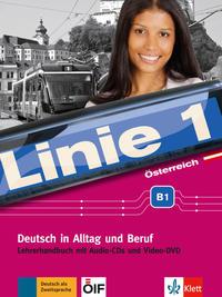 Cover: 9783126070461 | Linie 1 - Lehrerhandbuch B1 mit Audio-CDs und Video-DVD | Taschenbuch