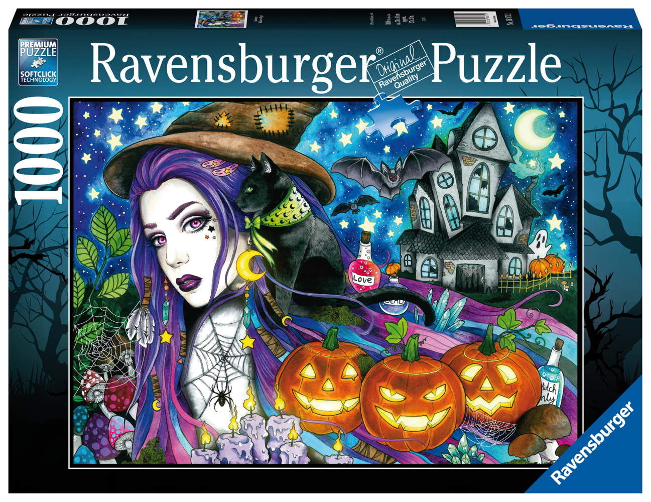 Cover: 4005556168712 | Ravensburger Puzzle 16871 - Halloween - 1000 Teile Puzzle für...