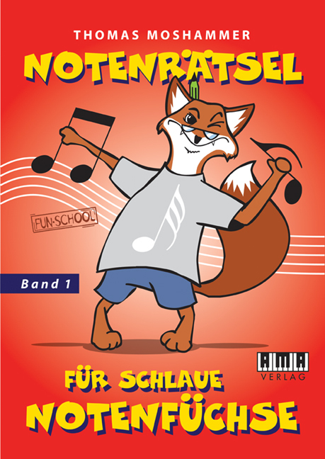 Cover: 9783899221336 | Notenrätsel für schlaue Notenfüchse 1 | Fun-School | Thomas Moshammer