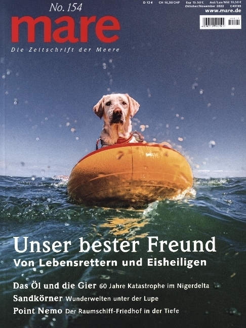 Cover: 9783866484436 | mare - Die Zeitschrift der Meere / No. 154 / Unser bester Freund