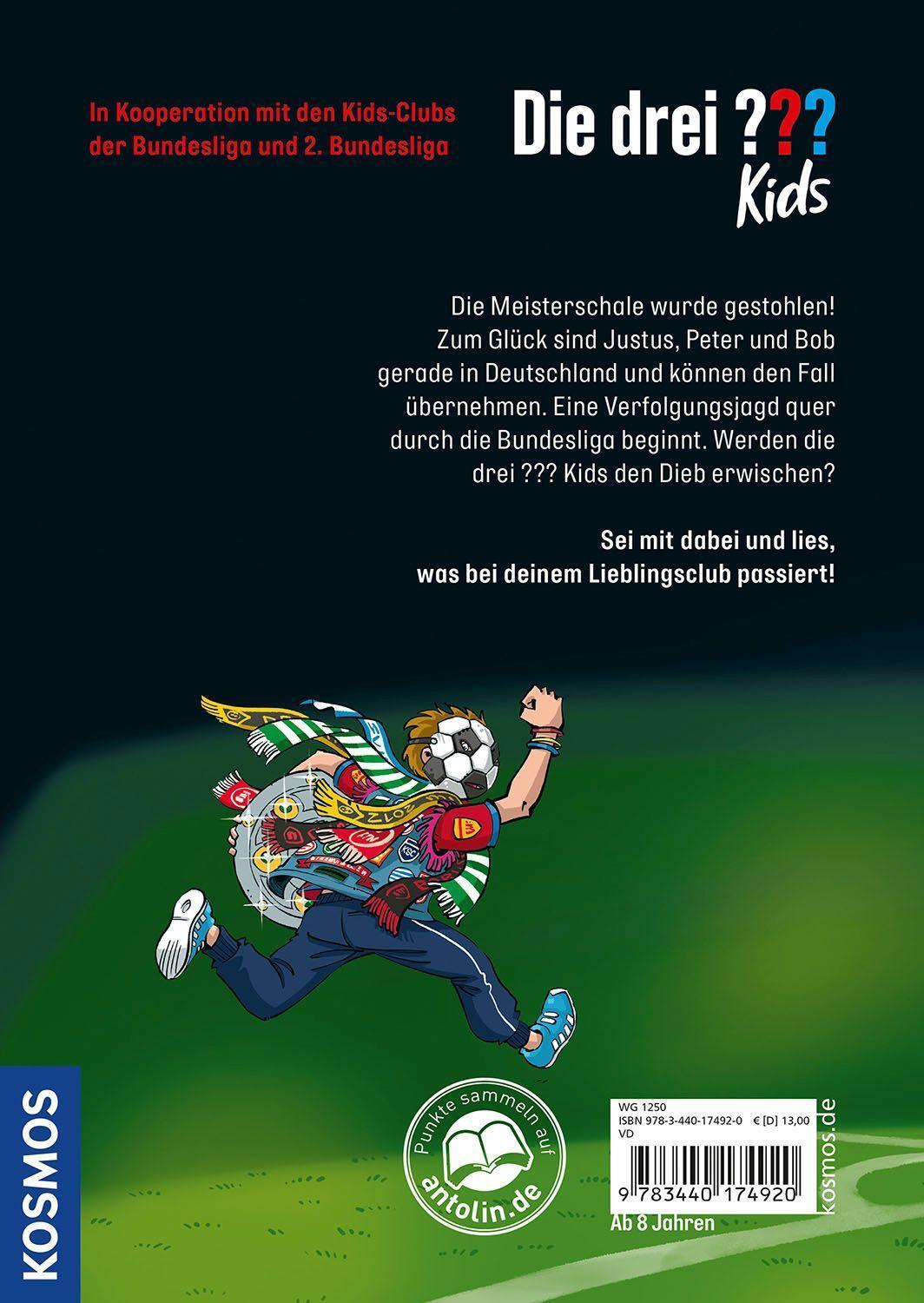Bild: 9783440174920 | Die drei ??? Kids, Bundesliga-Alarm | Boris Pfeiffer | Buch | Deutsch
