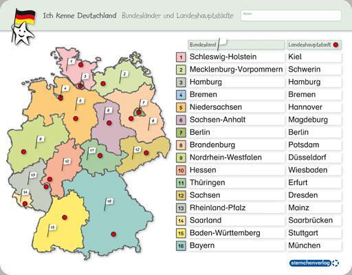 Bild: 9783946904052 | Ich kenne Deutschland - 1. Bundesländer &amp; Landeshauptstädte, 2....