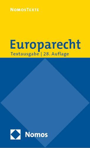 Cover: 9783756009183 | Europarecht | Taschenbuch | broschiert | 1008 S. | Deutsch | 2024