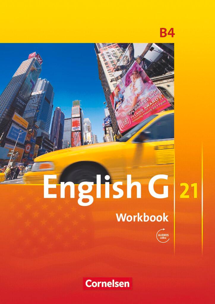 Cover: 9783060312405 | English G 21. Ausgabe B 4. Workbook mit Audios online | 8. Schuljahr