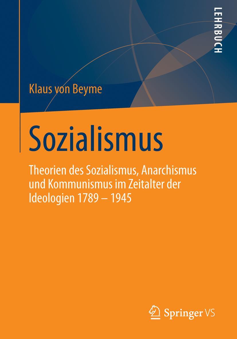 Cover: 9783658029494 | Sozialismus | Klaus Von Beyme | Taschenbuch | vi | Deutsch | 2013