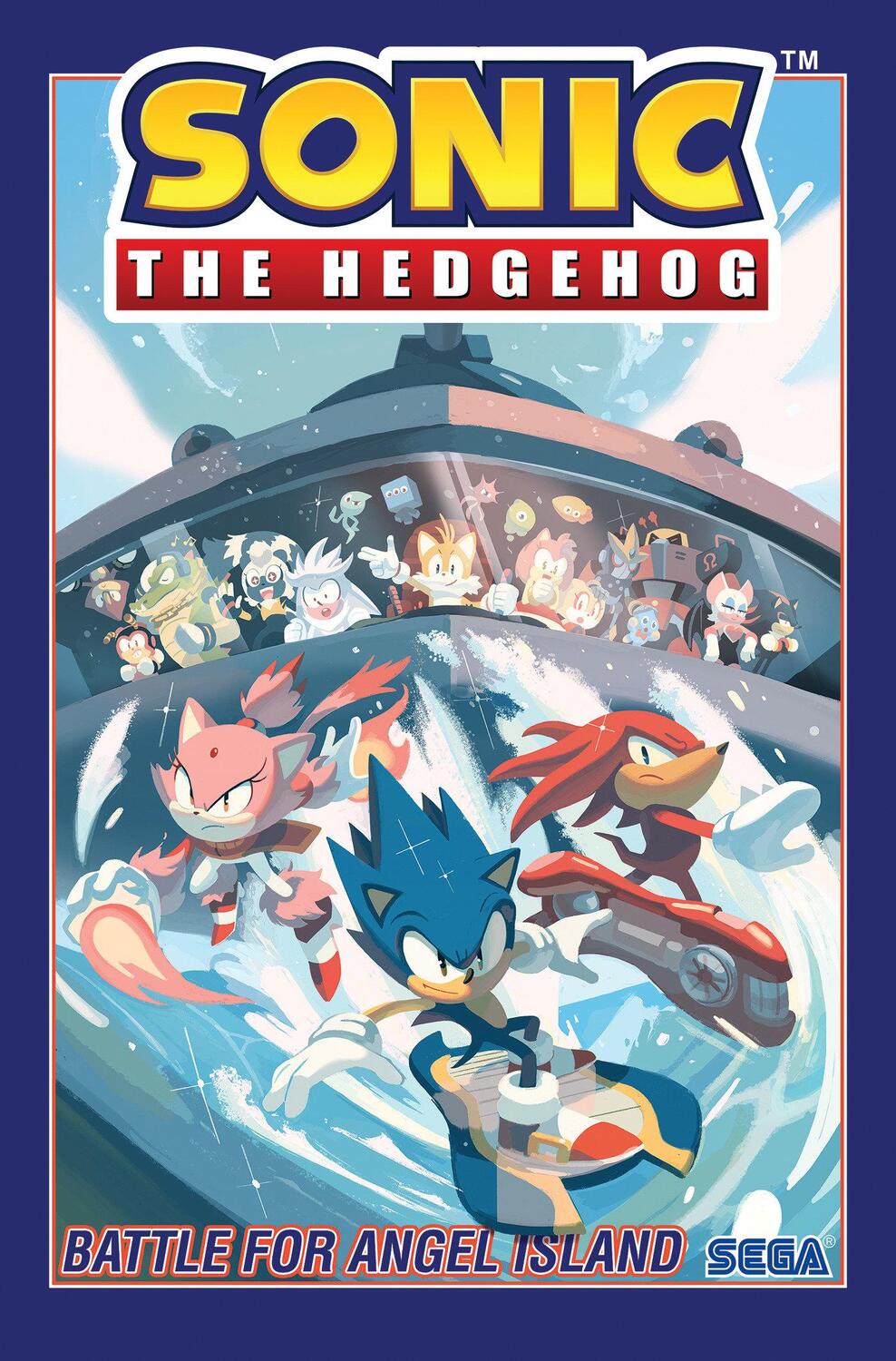 Cover: 9781684054985 | Sonic the Hedgehog, Vol. 3: Battle for Angel Island | Ian Flynn | Buch