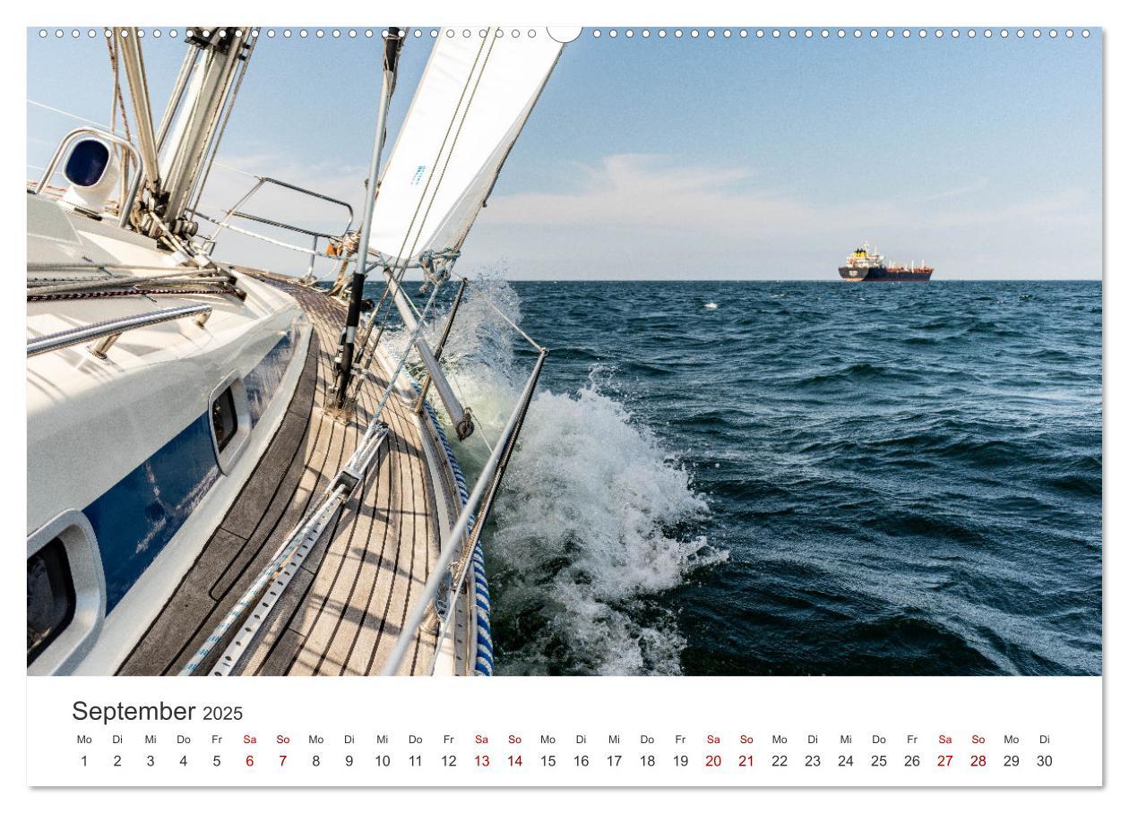 Bild: 9783383936159 | Segeln - Die Freiheit genießen. (Wandkalender 2025 DIN A2 quer),...