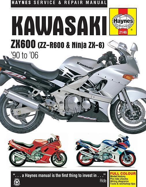 Cover: 9780857339997 | Kawasaki ZX600 (ZZ-R600 &amp; Ninja ZX6) (90 - 06) | Haynes Publishing
