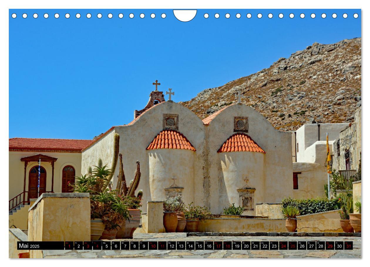 Bild: 9783383916229 | Klöster und Kirchen auf Kreta (Wandkalender 2025 DIN A4 quer),...