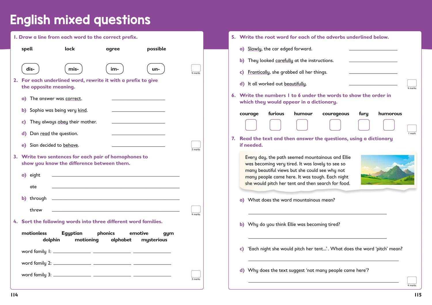 Bild: 9780008398798 | Year 3 Maths and English KS2 Targeted Study &amp; Practice Book | Ks2