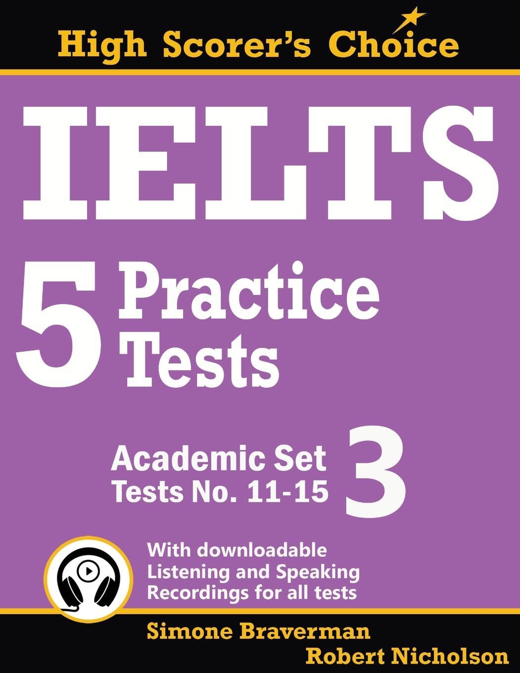 Cover: 9780648000020 | IELTS 5 Practice Tests, Academic Set 3 | Tests No. 11-15 | Taschenbuch