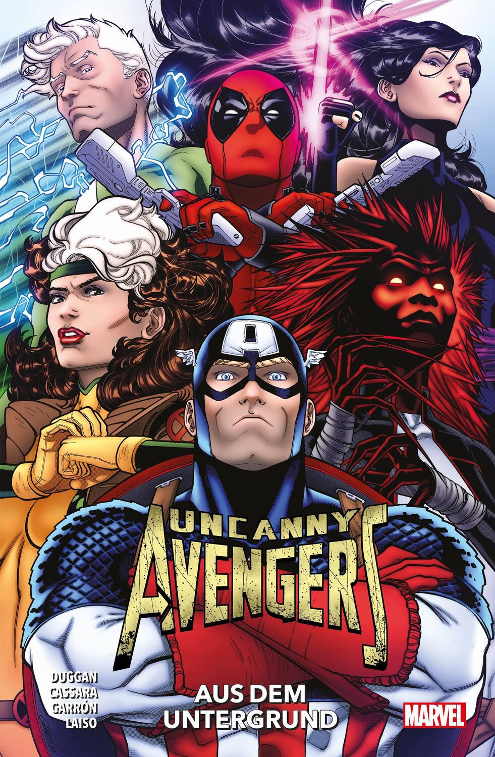 Cover: 9783741638602 | Uncanny Avengers: Aus dem Untergrund | Gerry Duggan (u. a.) | Buch