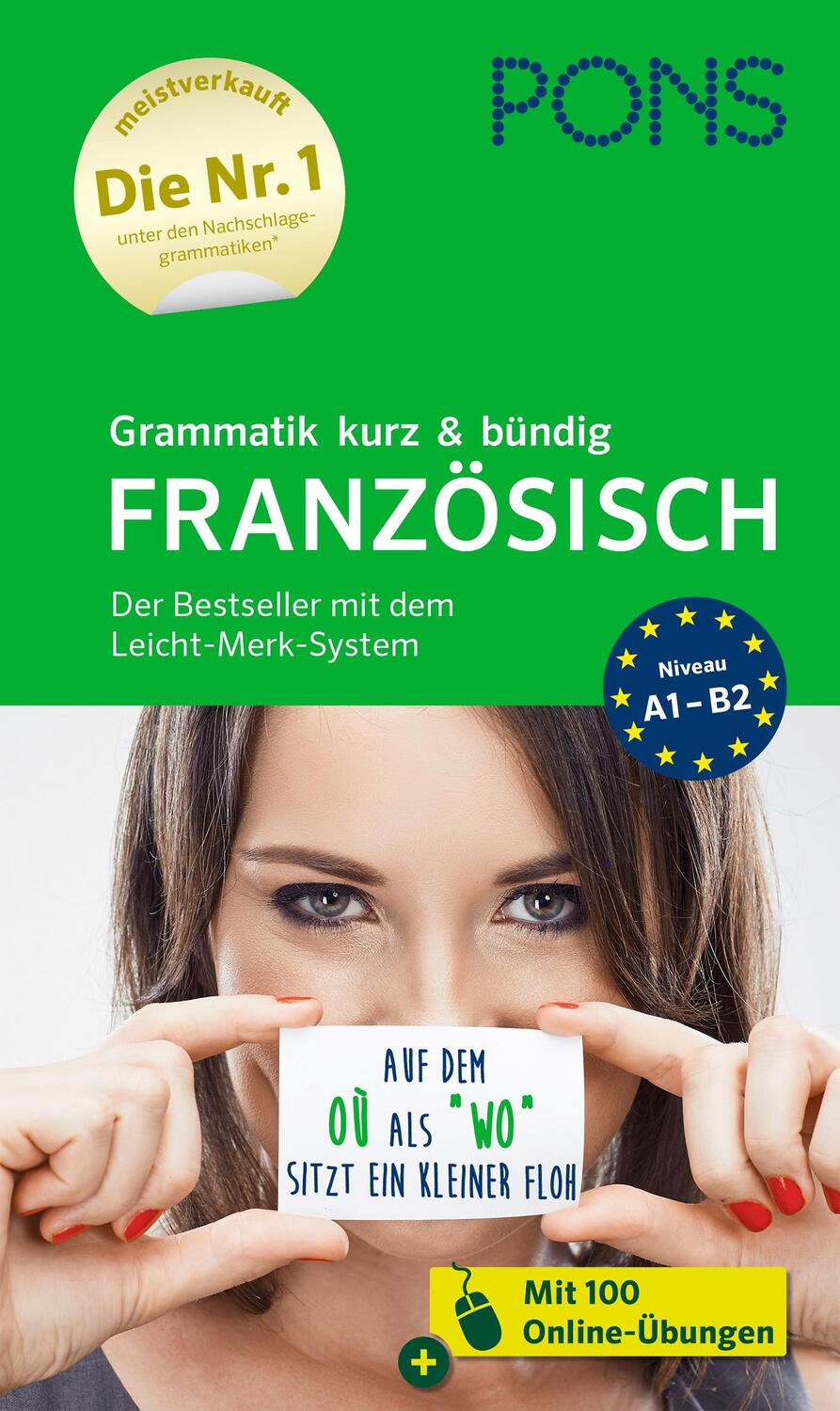 Cover: 9783125620742 | PONS Grammatik kurz & bündig Französisch | Taschenbuch | Deutsch