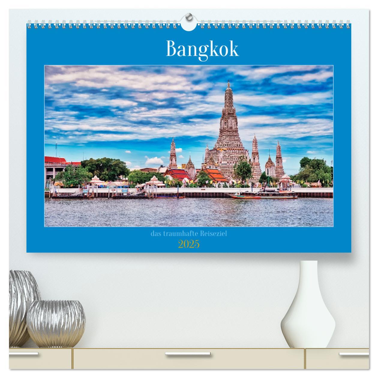 Cover: 9783435074303 | Bangkok das traumhafte Reiseziel (hochwertiger Premium Wandkalender...