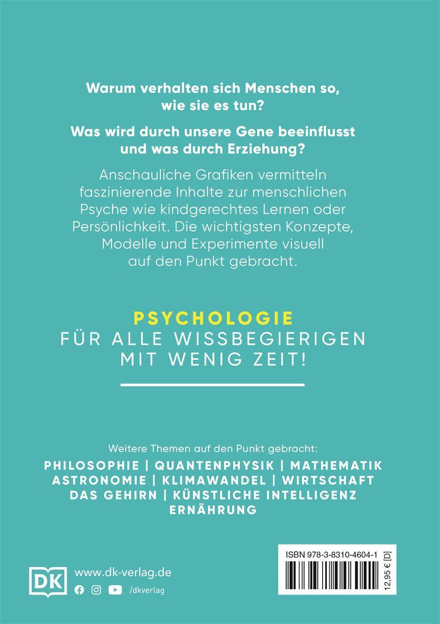 Rückseite: 9783831046041 | SIMPLY. Psychologie | Steve Parker (u. a.) | Buch | 160 S. | Deutsch