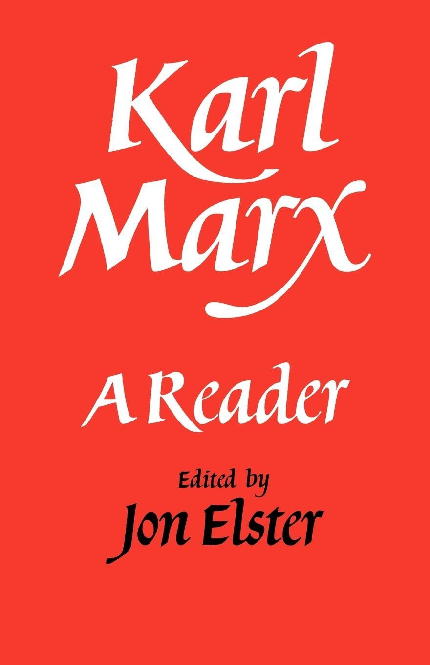 Cover: 9780521338325 | Karl Marx | A Reader | Karl Marx | Taschenbuch | Paperback | Englisch