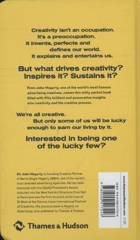 Rückseite: 9780500517246 | Hegarty on Creativity | There are No Rules | John Hegarty | Buch