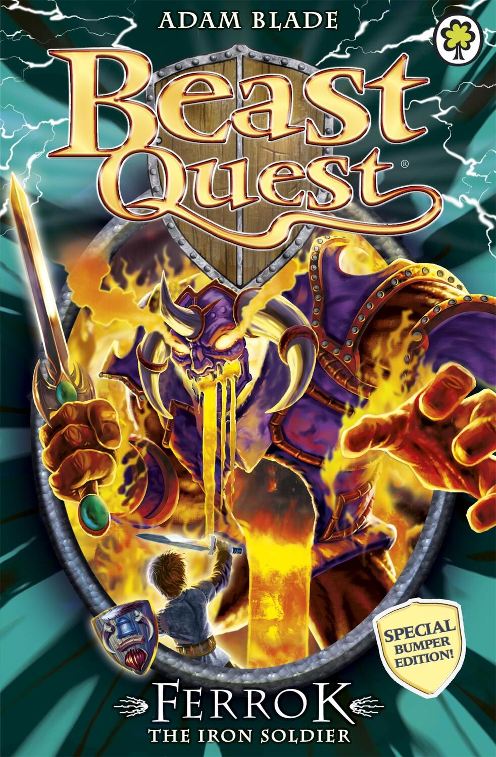 Cover: 9781408318478 | Beast Quest: Ferrok the Iron Soldier | Special 10 | Adam Blade | Buch