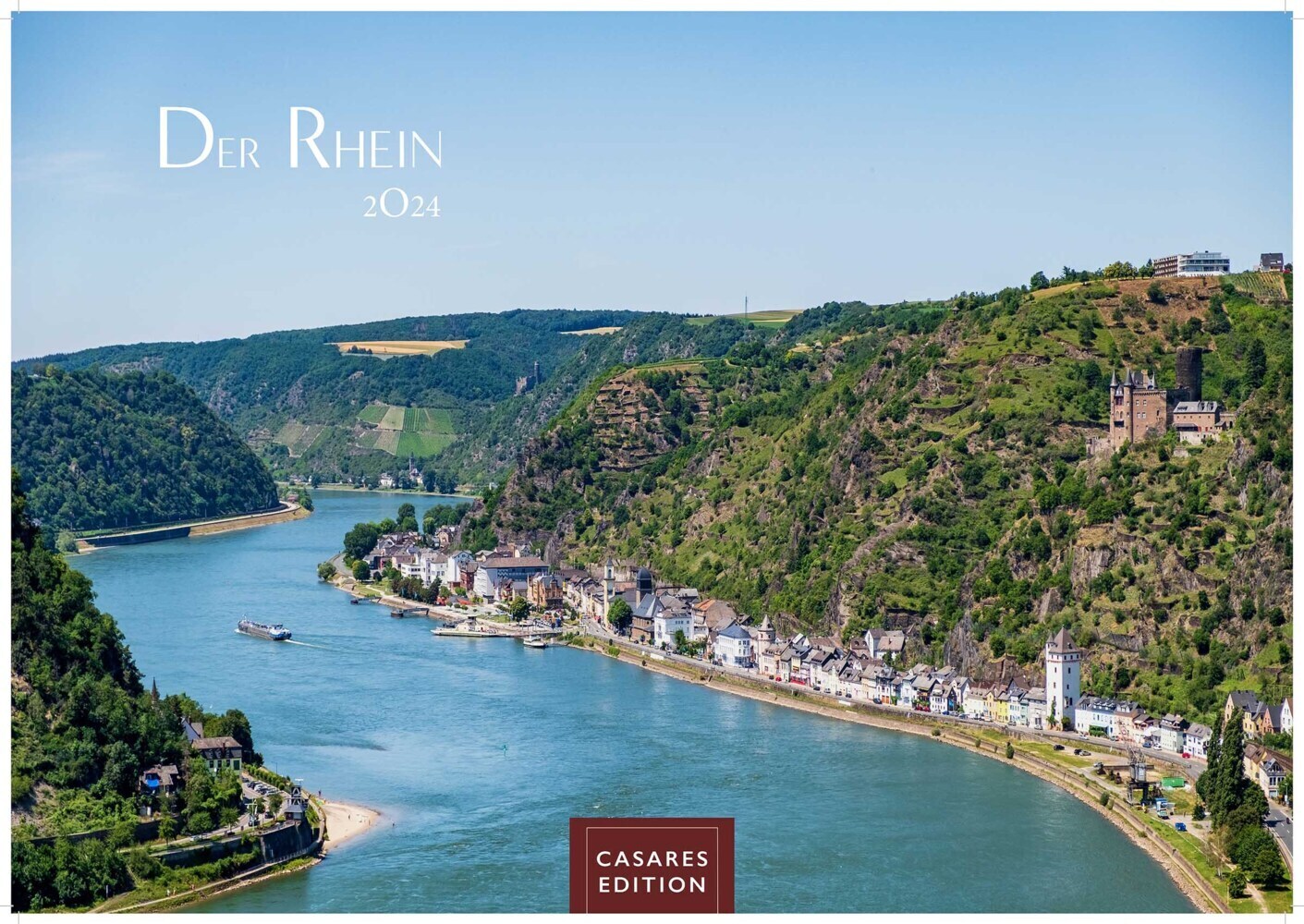 Cover: 9789918621583 | Der Rhein 2024 S 24x35cm | Kalender | 14 S. | Deutsch | 2024
