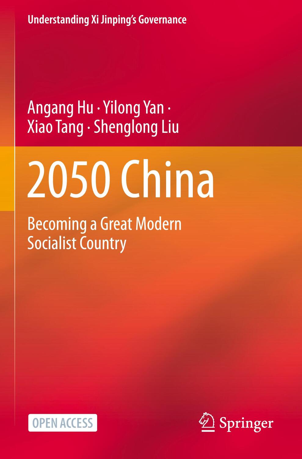 Cover: 9789811598357 | 2050 China | Becoming a Great Modern Socialist Country | Hu (u. a.)