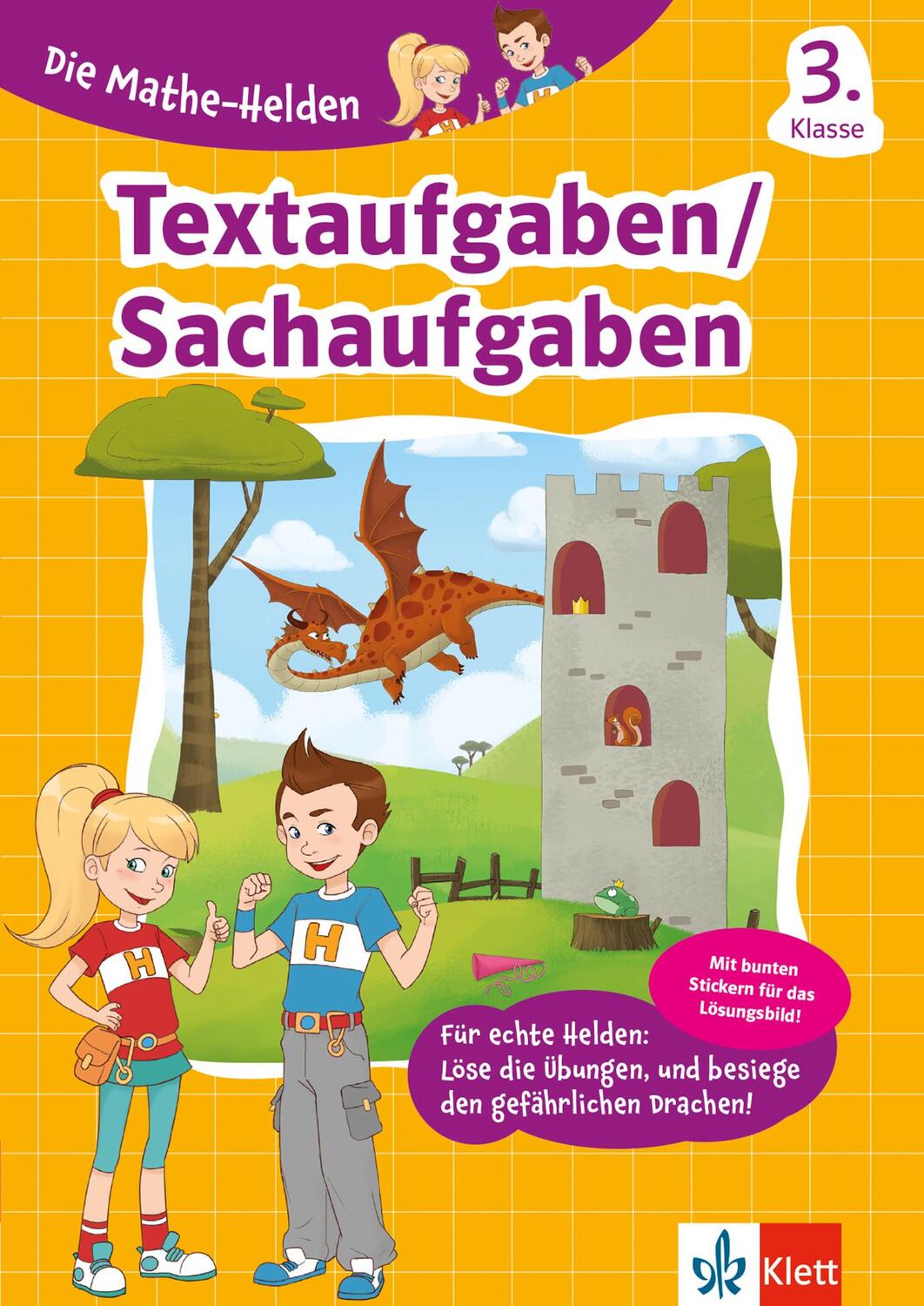 Cover: 9783129494196 | Die Mathe-Helden Textaufgaben 3. Klasse | Broschüre | Die Mathe-Helden