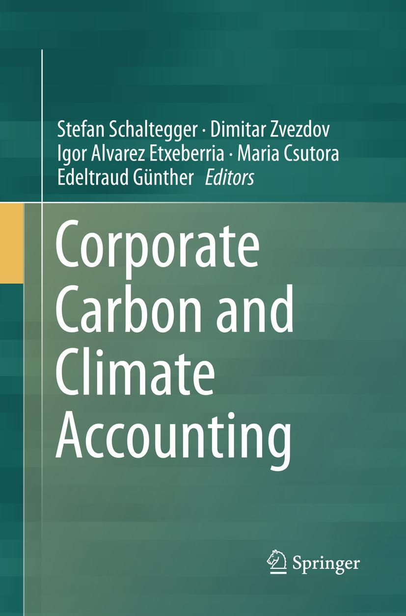 Cover: 9783319802008 | Corporate Carbon and Climate Accounting | Stefan Schaltegger (u. a.)