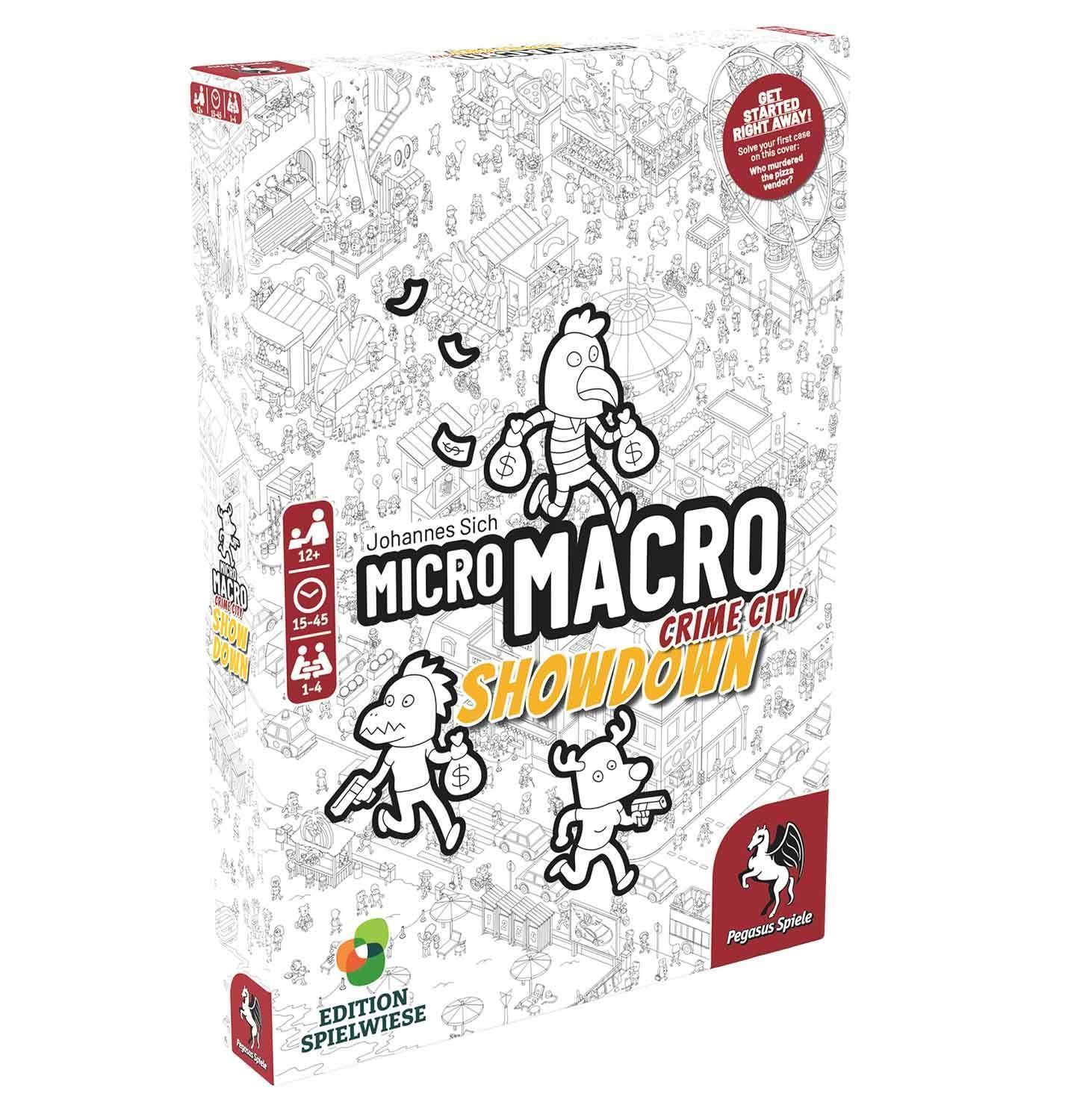 Cover: 4250231735837 | MicroMacro: Crime City 4 - Showdown (Edition Spielwiese) (English...