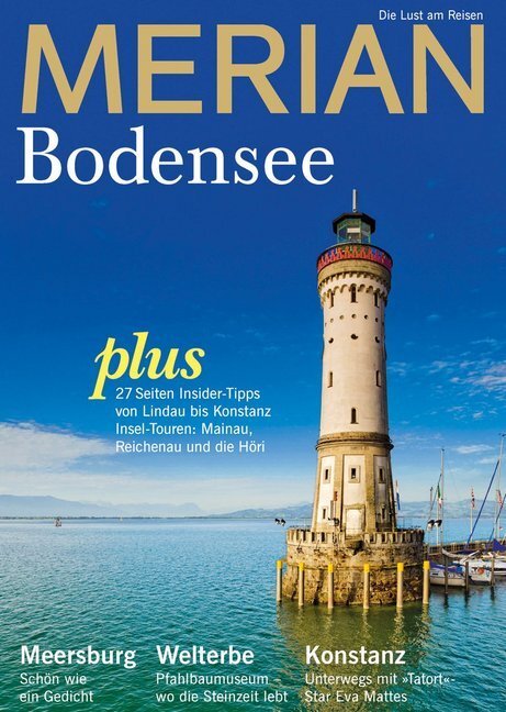 Cover: 9783834214058 | MERIAN Bodensee | Deutschlands Südsee ist ein Traumziel | Verlag