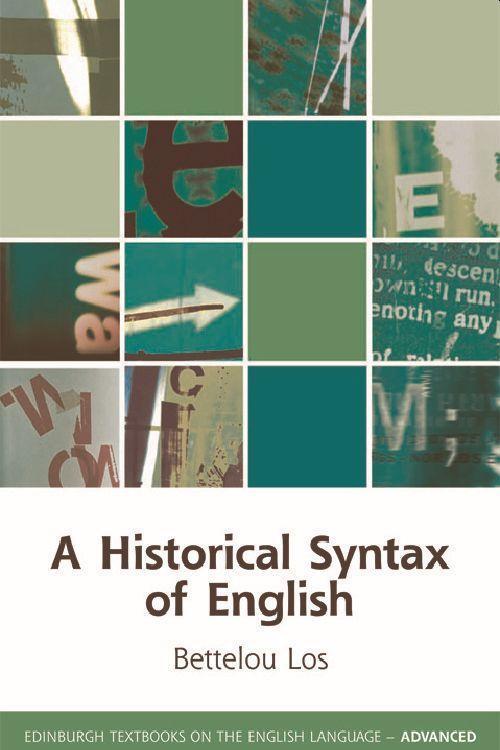 Cover: 9780748641437 | A Historical Syntax of English | Bettelou Los | Taschenbuch | Englisch